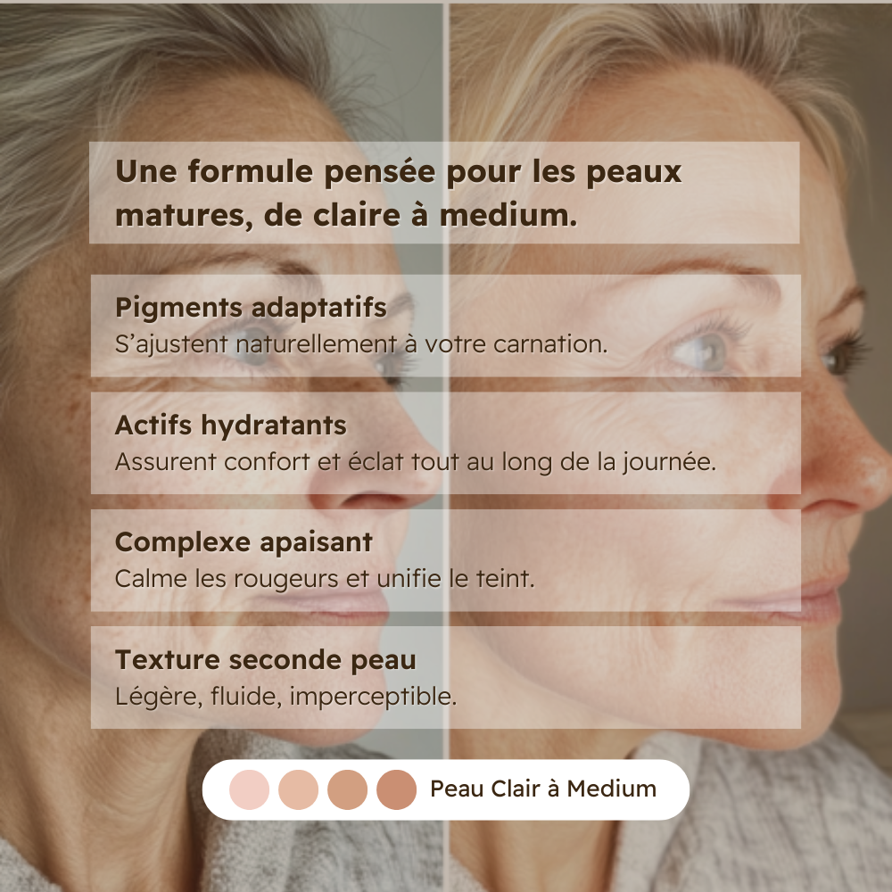 ORA Adapt Fusion® | Pigments adaptatifs - Peau Clair à Medium