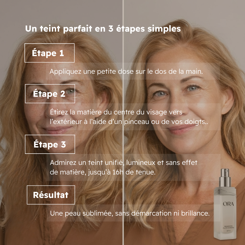 ORA Adapt Fusion® | Pigments adaptatifs - Peau Clair à Medium